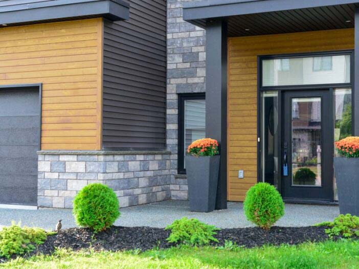 Sustainable Stone And Wood Siding Sustainable Stone And Wood Siding